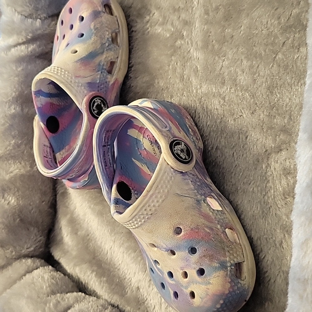 Kids Multicolor Clogs - Picture 4 of 5